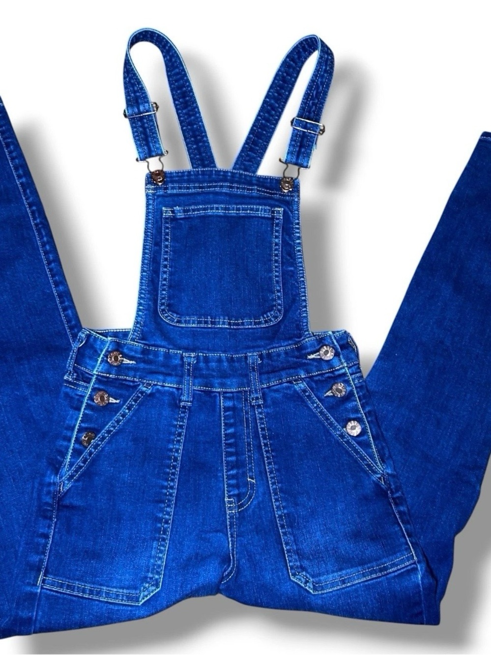 GUESS Los Angeles Women's Skinny‎ Denim Overalls Jumpsuit SIZE 24